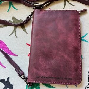 Beautiful Leather Travel Wallet
